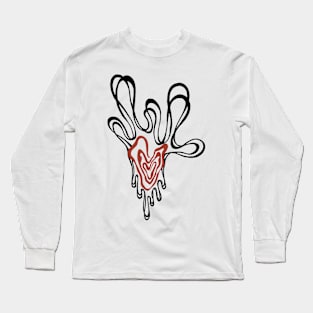 Gooped heart Long Sleeve T-Shirt